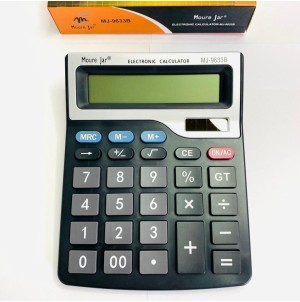 MJ9633B CALCULADORA DE MESA 12 DIGITOS /PILHA/1cor   -----CX:80PÇS/MIN:40PÇS