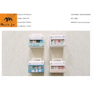  FITA ADESIVA C/12PÇS MJ-J24613-40