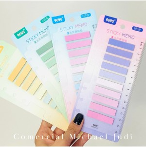 LEMBRETE DE PAPEL, AUTO-ADESIVO. CX/52 PECAS. REF:PP-018