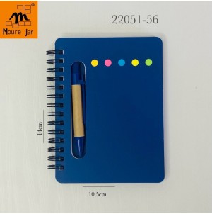 REF:MJ-W22051-56 CADERNO DE ANOTAÇÃO ----------- CX:254PÇS/ MIN:60PÇS/MUL:12