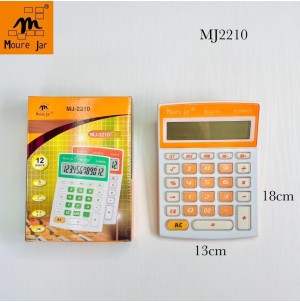 MJ2210  CALCULADORA DE MESA -PILHAS-12DIG
