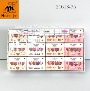  FITA ADESIVA, DE POLIPROPILENO REF: MJ-L24613-75  CX576PÇS/SUB:144PÇS- MUL/12PÇS