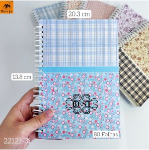 BLOCO DE ANOTACAO C/ 80 FOLHAS MJ22121-31 CX 192PÇS SUB 48PÇS MUL/12