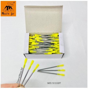 REF:MJ12-51 C/ 200PÇS PRETO CARGA COM PONTA, PARA CANETA ESFEROGRAFICA.