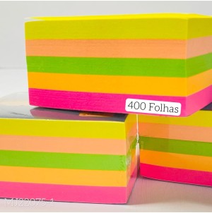 LEMBRETE DE PAPEL AUTO-ADESIVOC/6. REF 22075-1 CX120 PÇS SUB 60 MUL/12