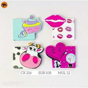 MJ-T23988-7 BLOCO DE ANOTACAO. CX216 PÇS SUB 108 PÇS MUL/12