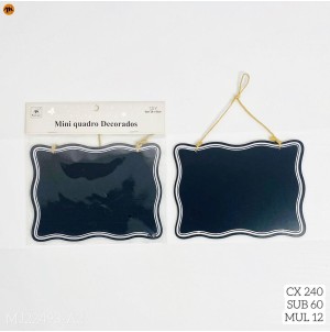 PECA DE MDF, PARA ENFEITE. REF:MJ-Y22493-A2 CX240PÇS SUB 60PÇS MUL/12