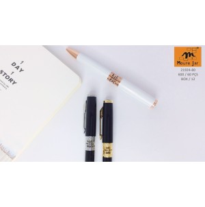  MJ21924-80CANETA ESF RETRATIL COM CORPO DE METAL------CX:600PÇS/MIN:60PÇS-BOX12PÇS