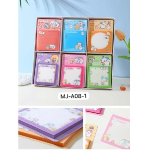 REF: MJ-A08-1. BX C/ 36 LEMBRETE DE PAPEL, AUTO-ADESIVO CX720 SUB 108