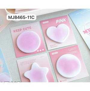 REF: MJ8465-11C LEMBRETE DE PAPEL, AUTO-ADESIVO ------------ CX:1600PÇS/SUB:120PÇS-MUL/80PÇS