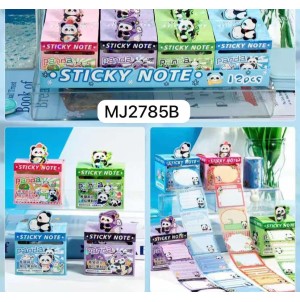 REF: MJ2785B LEMBRETE DE PAPEL, AUTO-ADESIVO ------- CX:480PÇS/SUB:60PÇS-MUL:12PÇS