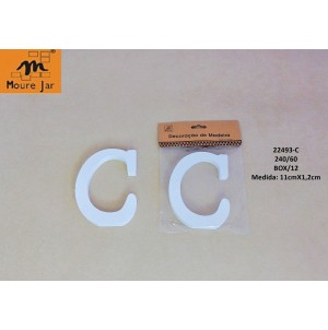 PECA DE MDF, PARA ENFEITE. REF:MJ22493-C