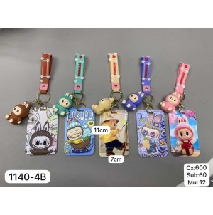 REF:MJ-1140-4B PORTA CRACHA, DE PLASTICO LABUBU ------------------- CX600PÇS/MIN:60PÇS/MUL12