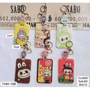 REF:MJ-1140-13B/ PORTA CRACHA, DE PLASTICO LABUBU ------------ CX:600PÇS/SUB:60PÇS/MUL/12