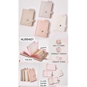 REF: 72K-MJ-99401 CADERNO MINI AGENDA DE ANOTAÇÃO  ----------- CX:320PÇS/SUB:80PÇS-BOX:80PÇS  